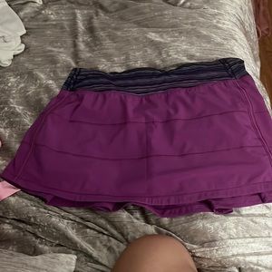 Lululemon purple skirt